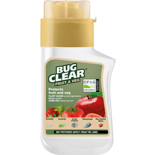 BugClear Organic fruit & veg conc 210ml