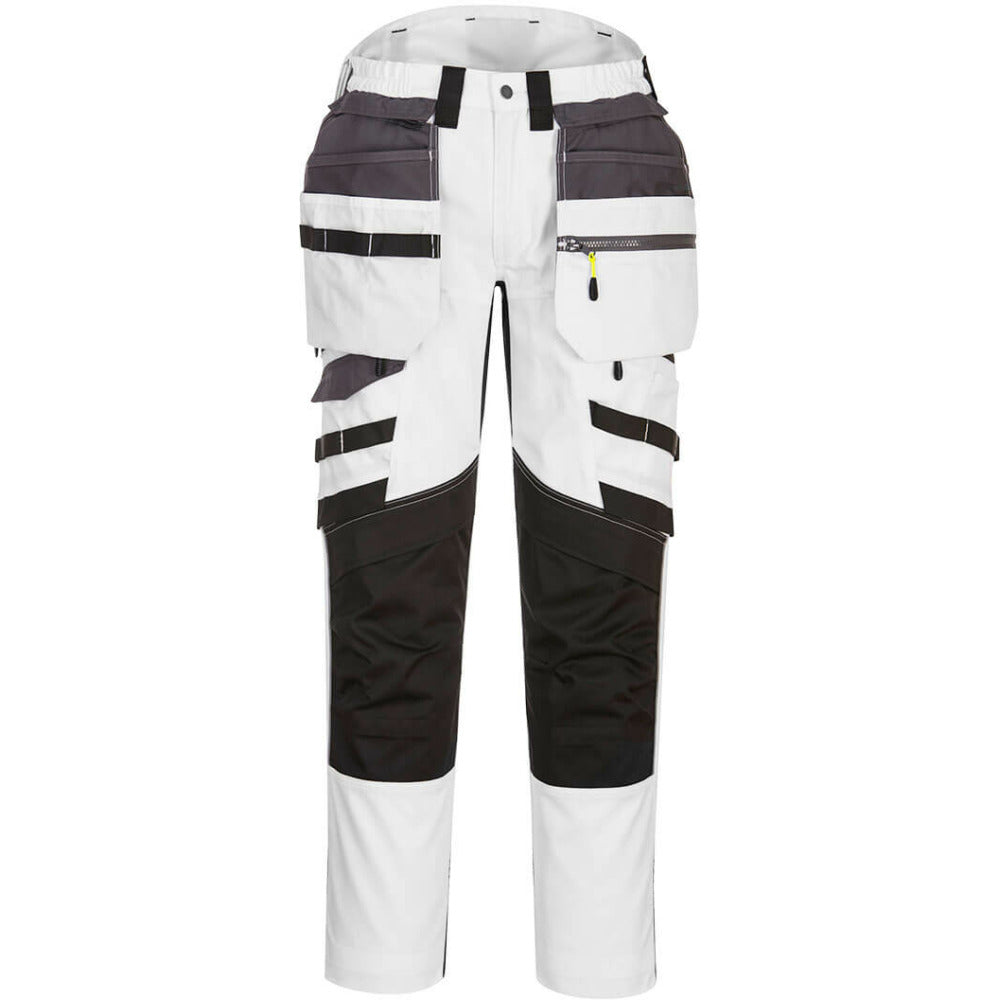 Portwest - DX4 Detachable Holster Pocket Trouser - White/Grey
