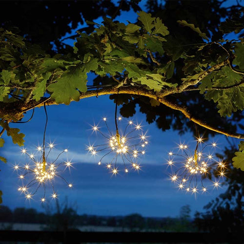 Smart Solar - Triple StarBurst Solar String Lights