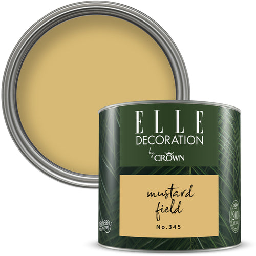 Crown Elle Flat Matt Mustard Field 125ml