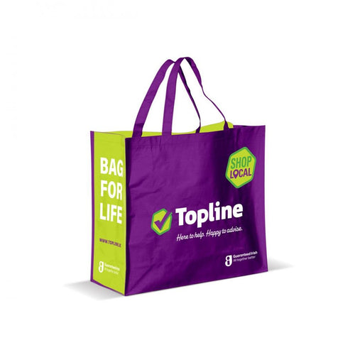 Topline - Eco Sustainable Bag 4 Life - Green and Purple