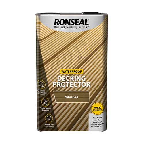 Ronseal Decking Protector Natural Oak 5L