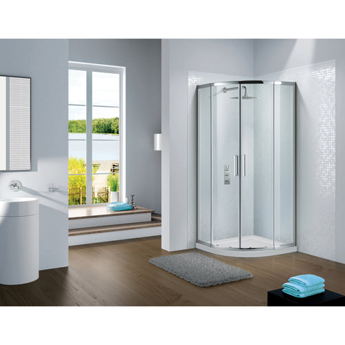 Slimline Capella Curved Quadrant 900mm