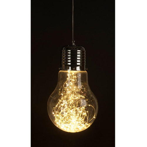 Festive - Large Lamp Bulb with Warm White/Ice White Micro LED's - 50cm