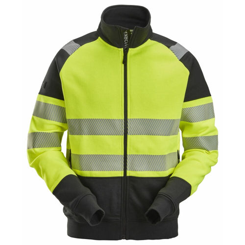 Snickers - High-Vis, Class 2 Full Zip Jacket - High vis yellow\\Black