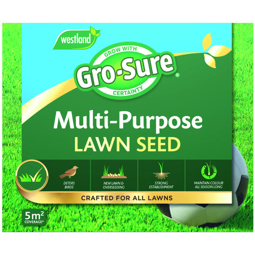 Gro-Sure Multi Purpose Lawn Seed 5m²