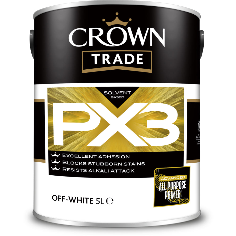 Crown Trade All Purpose Primer Px3 Off White 5L