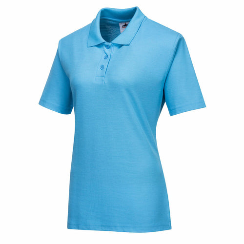 Portwest - Naples Women's Polo Shirt - Sky Blue
