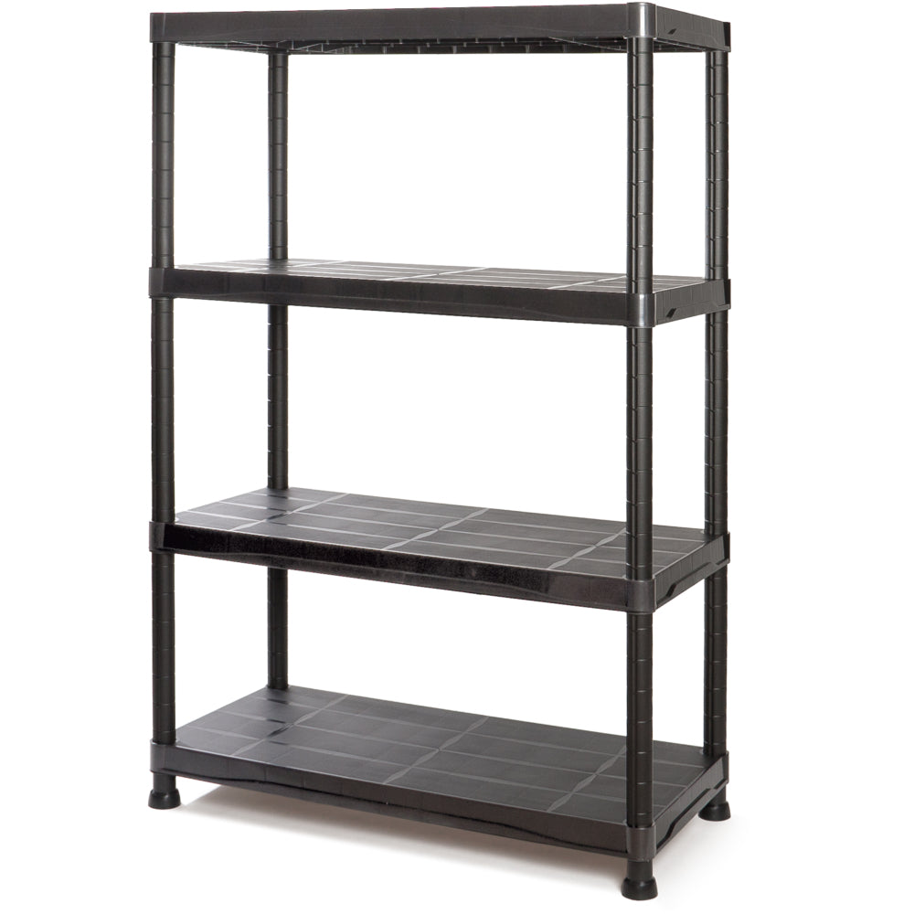 Plastic shelf - Black 137cm - 90cm