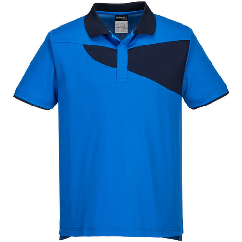 Portwest - PW2 Polo Shirt S/S - Royal/Navy