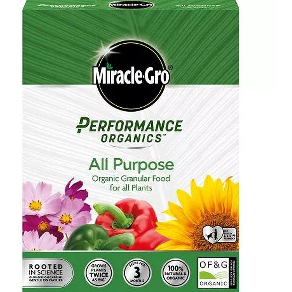 Miracle-Gro Performance Organics All purpose continuous release granules 1kg