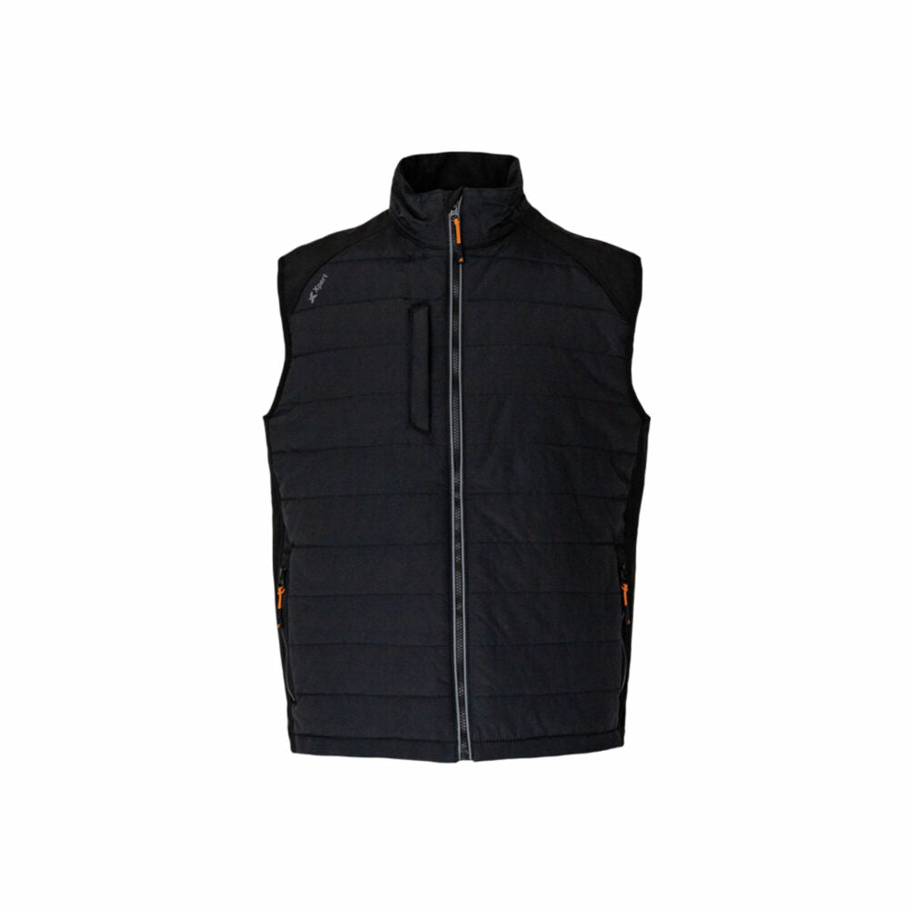 Xpert Pro Rip-Stop Panelled Bodywarmer Black - XXL