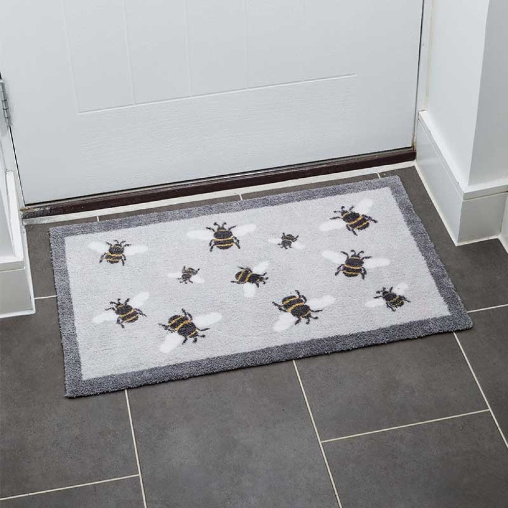 Outside In - Busy Bees Ritzy Rug 45x75cm