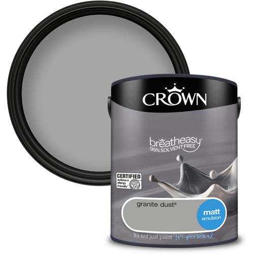 Crown Matt Emulsion Granite Dust 5L