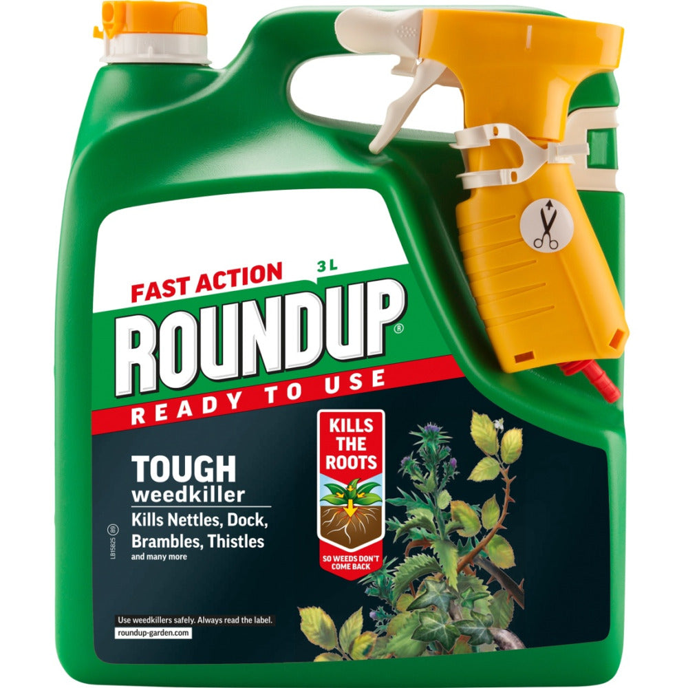 Roundup Tough weedkiller gun 3L