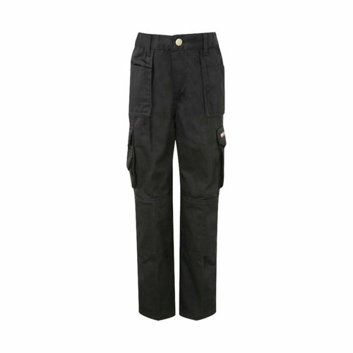 Tuffstuff Junior Pro Work Trouser Black - Age 5-6 Years