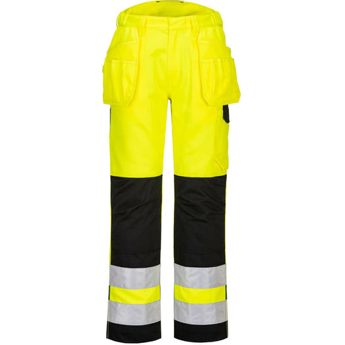 Portwest  - PW2 Hi-Vis Holster Trouser - Yellow/Black
