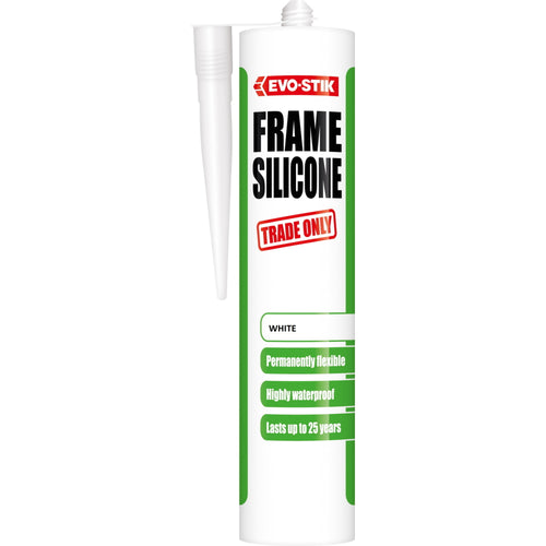 Evo-Stik Silicone Frame Sealant White