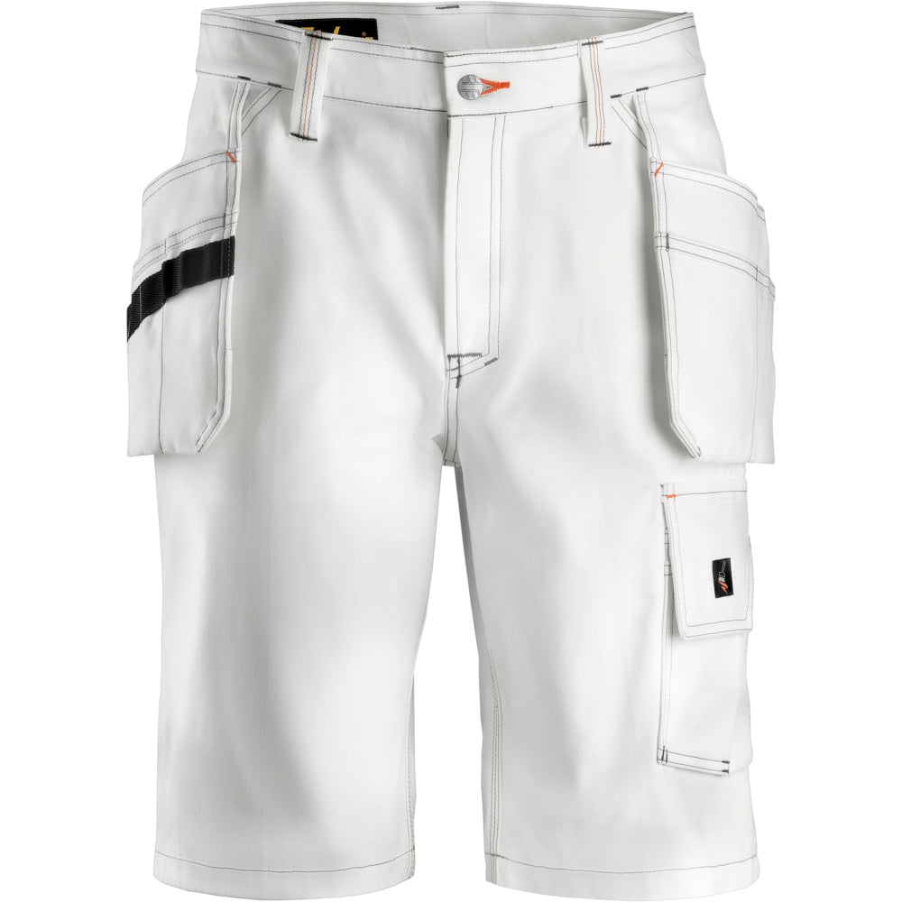 Snickers - Painters Shorts Holster Pockets - White\\White
