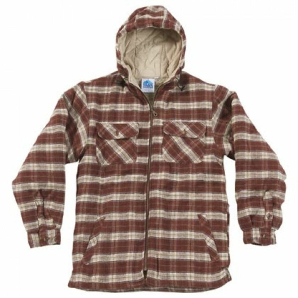 Fort Penarth Hooded Borg Lined Shirt Assorted - M