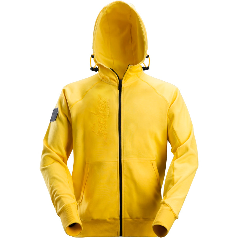 Snickers - Logo Full Zip Hoodie - Yellow