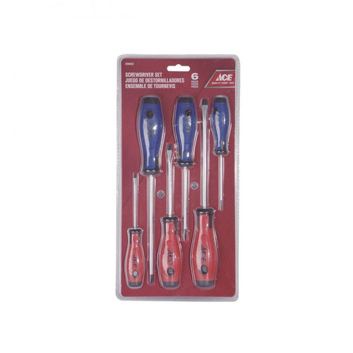 Ace - Screwdriver Set - 6pce