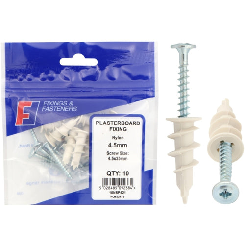 ForgeFix Prepack Speed Plug Plater Board Fixing Nylon (Bag10)