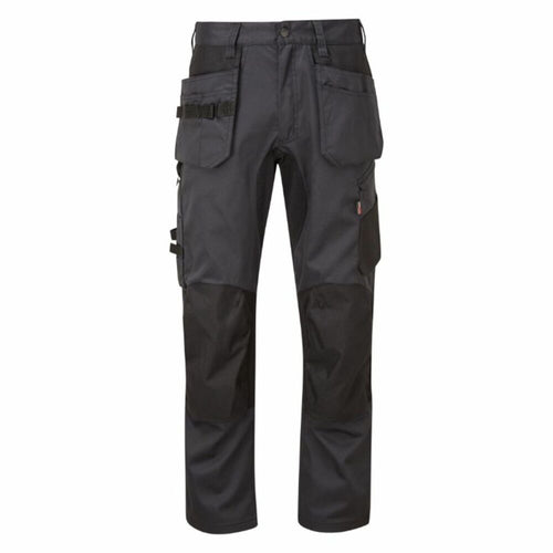 Tuffstuff X-Motion Stretch Work Trouser Grey/Black - 36T