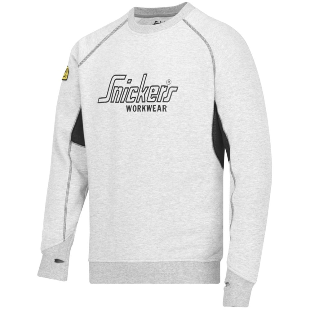 Snickers - Logo Sweatshirt - Grey\\Black