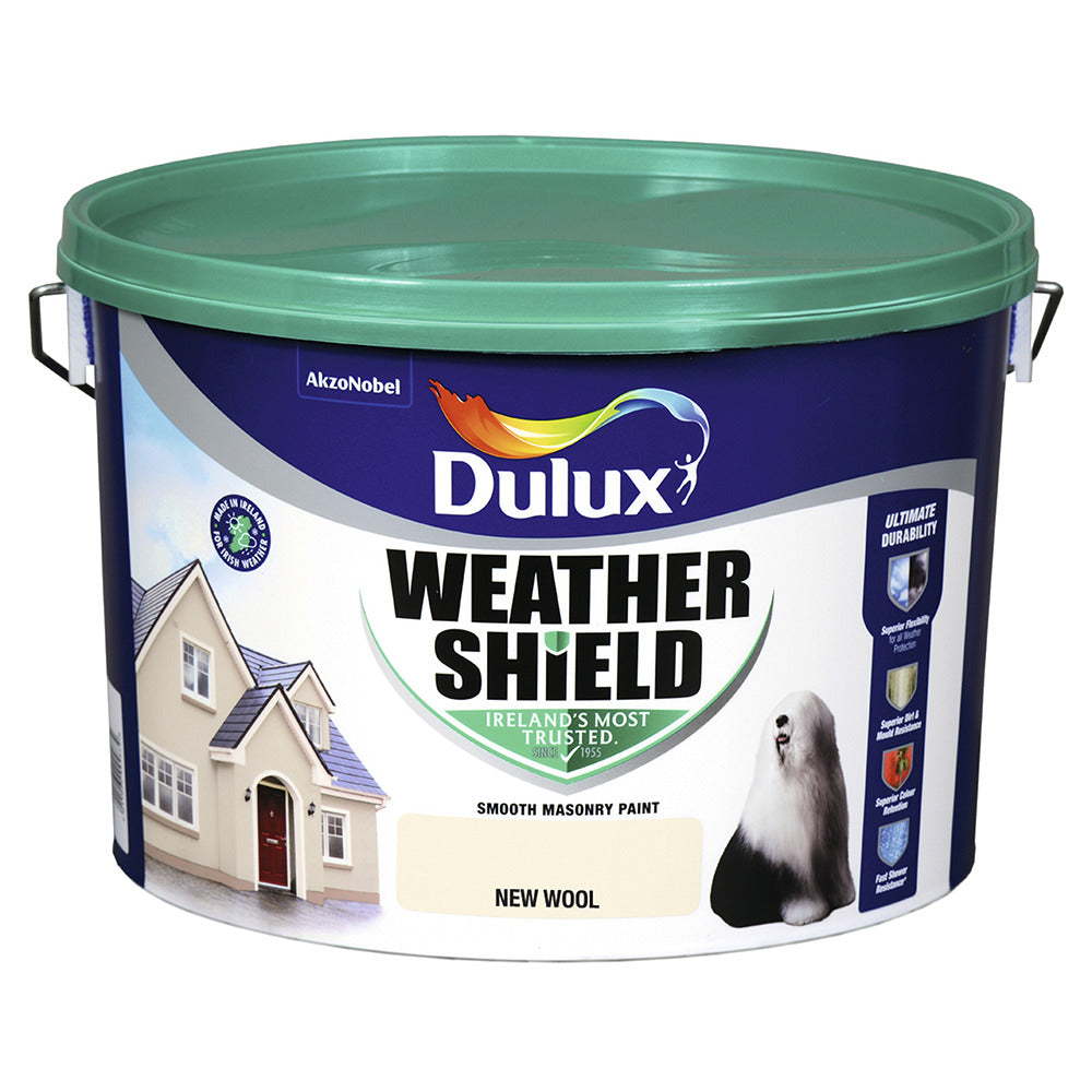 Dulux Weathershield New Wool 10L