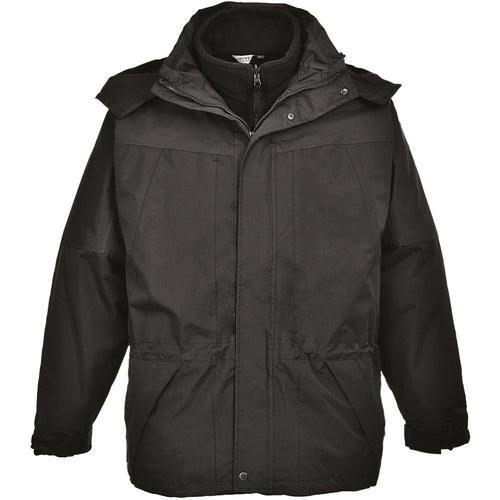 Portwest - Aviemore 3-in-1 Men's Jacket - Black