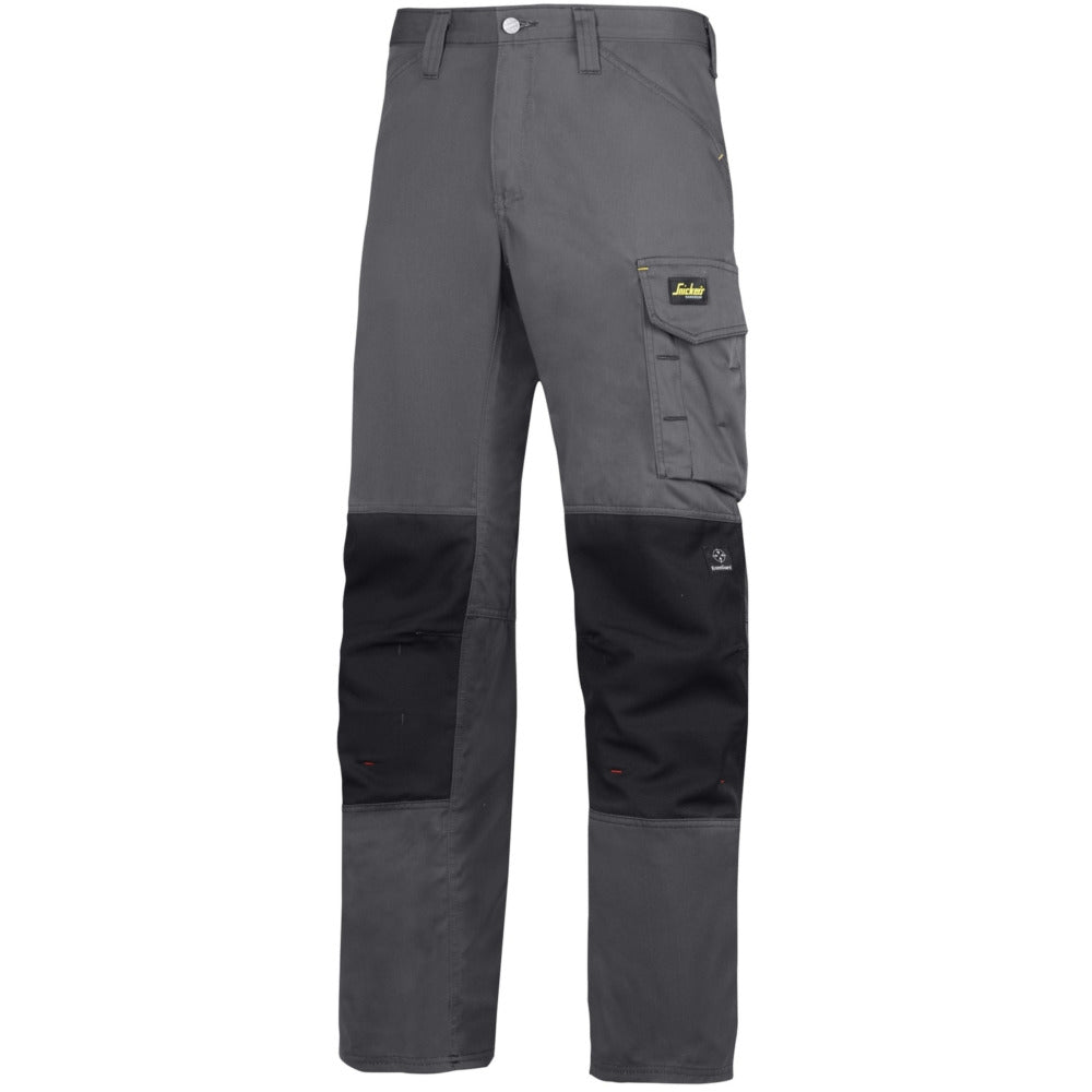 Snickers - Core Craftsmen Trouser - Steel grey\\Black