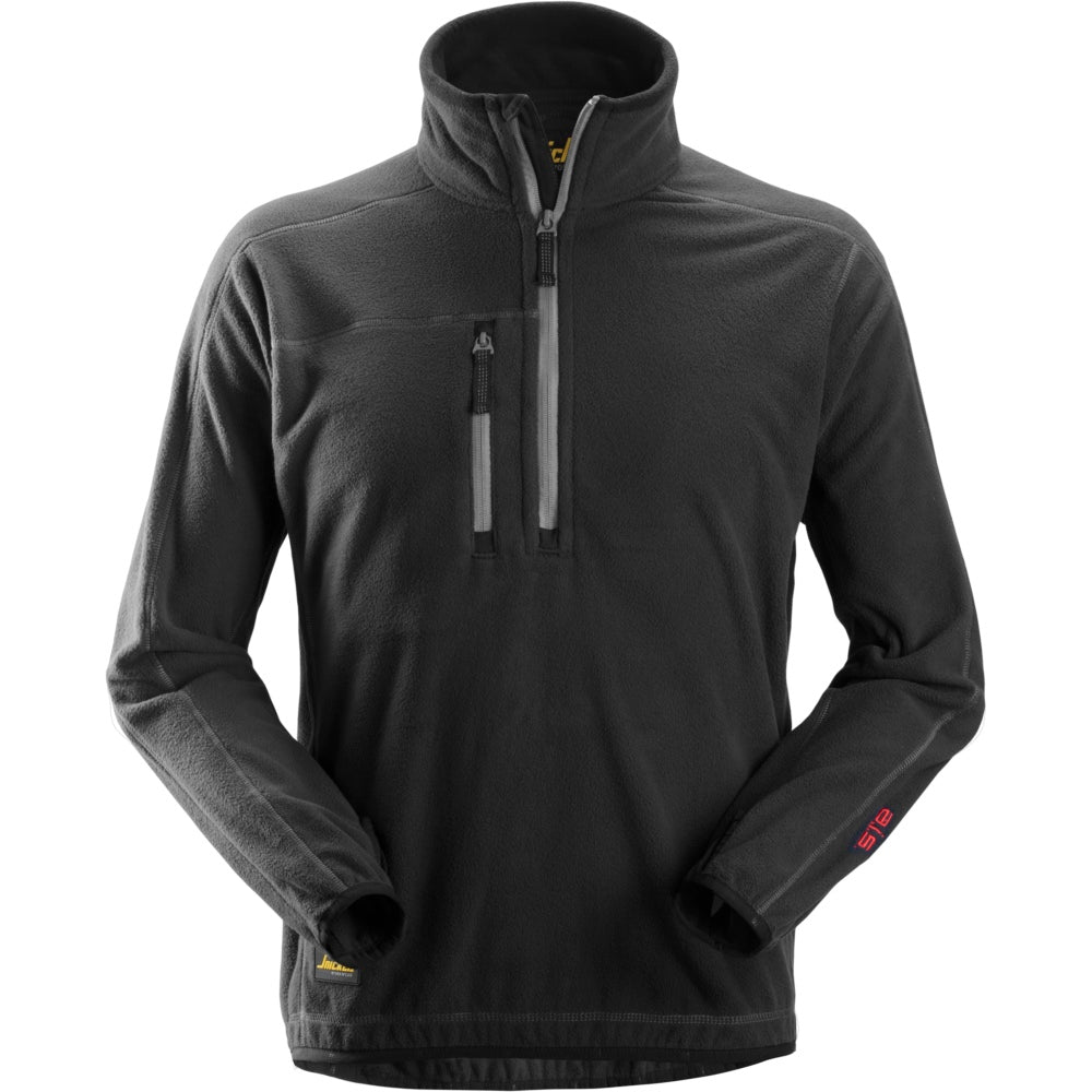 Snickers - A.I.S 1/2 Zip Pullover - Black