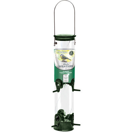 Peckish All Weather 3 Seed Twist Feeder