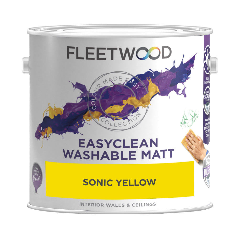 Fleetwood Easy Clean Sonic Yellow 2.5L