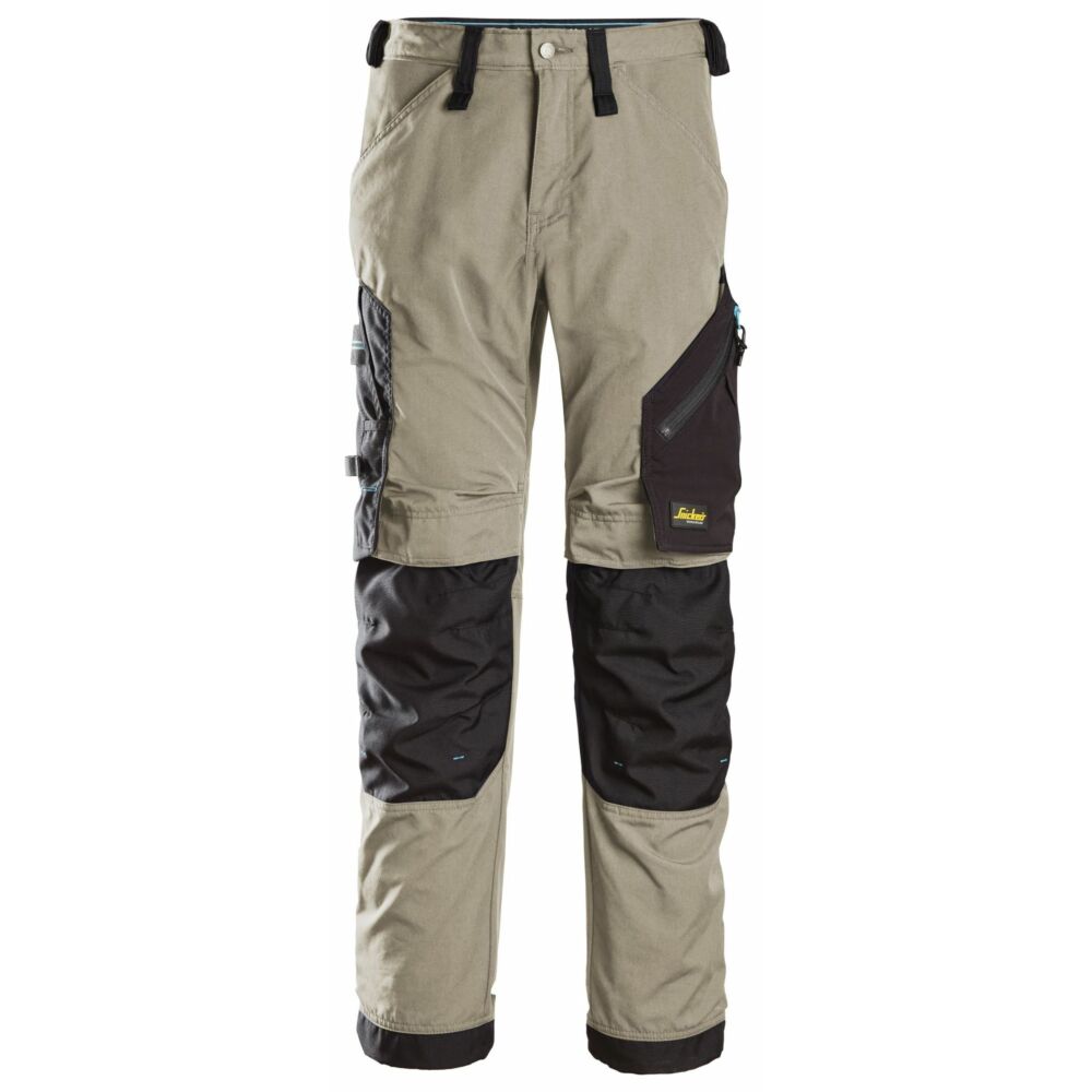 Snickers - LiteWork, 37.5® Work Trousers - Khaki\\Black