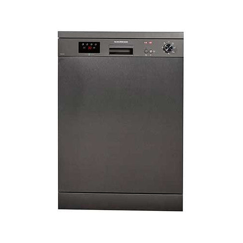 NordMende Free Standing 60cm Dishwasher Dark Inox