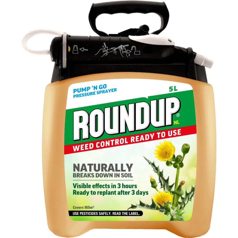 Roundup Natural Pump & go 5L