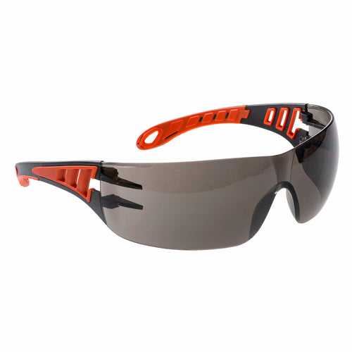 Portwest - Tech Look Spectacles - Smoke