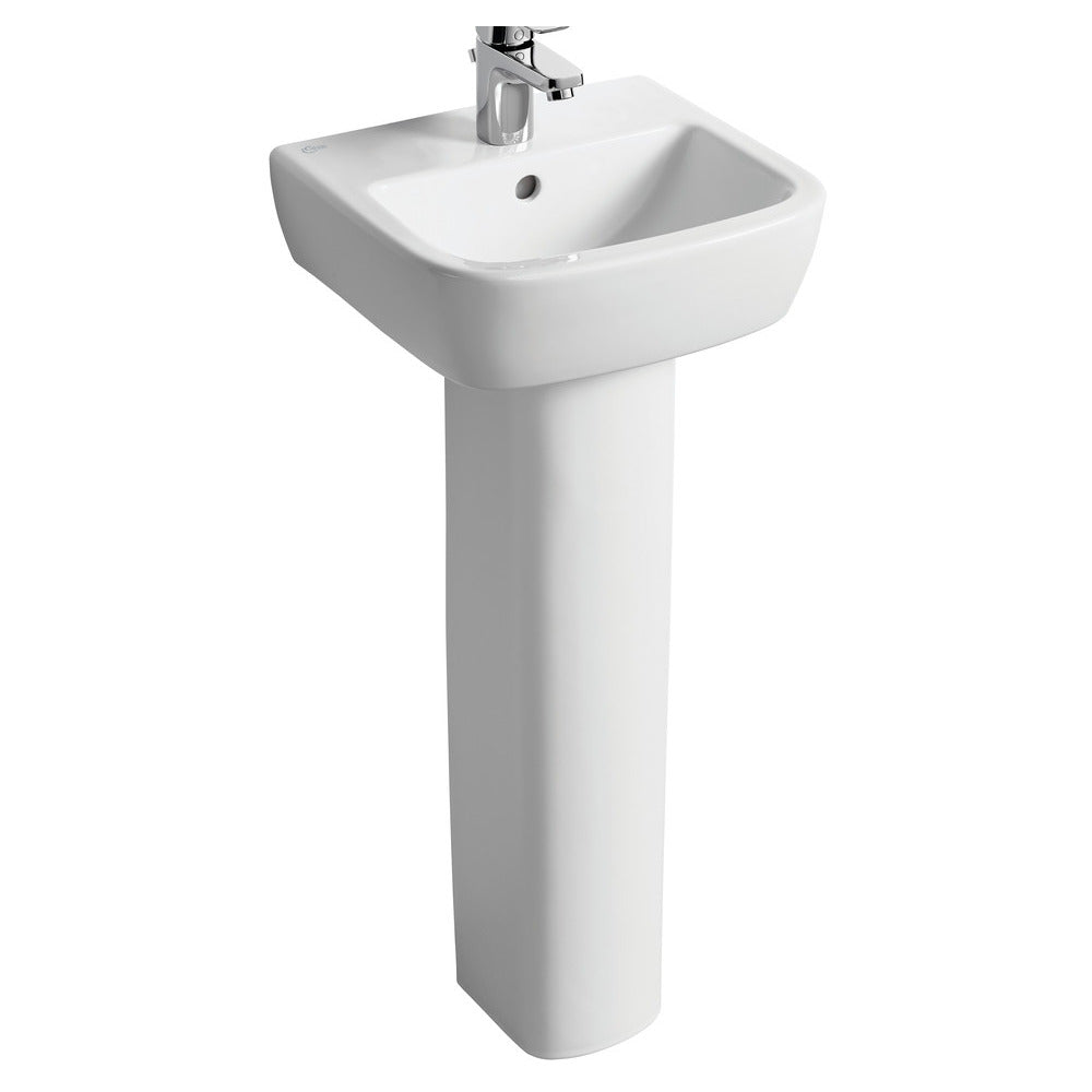 Tempo 40cm handrinse washbasin, one taphole