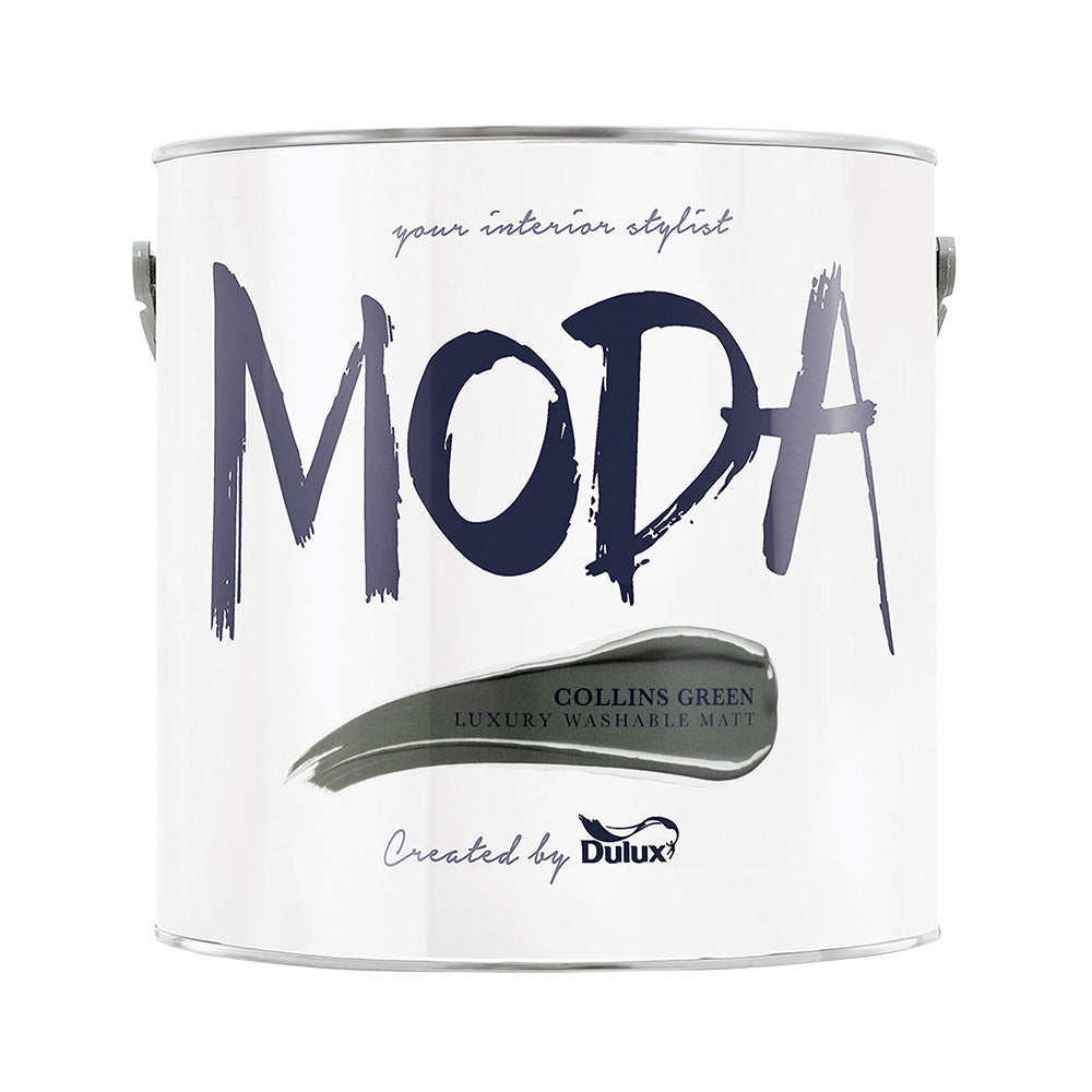 Dulux Moda Matt Collins Green 2.5L
