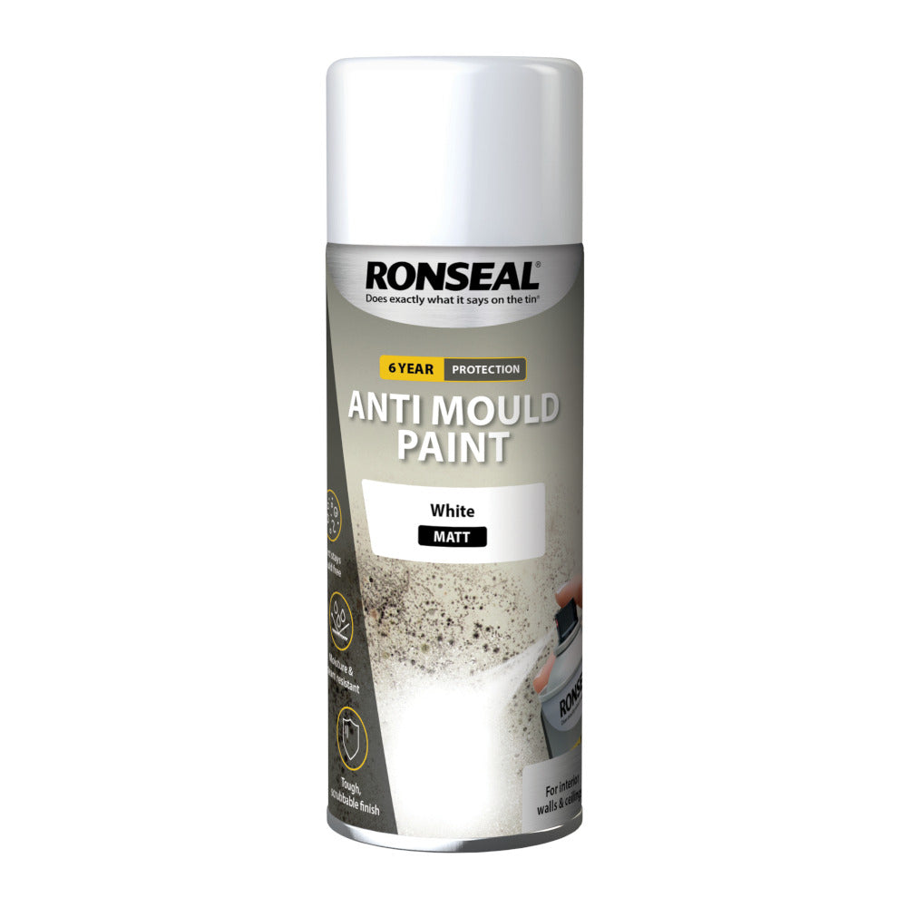 Ronseal 6 Year Anti Mould Paint 400ml