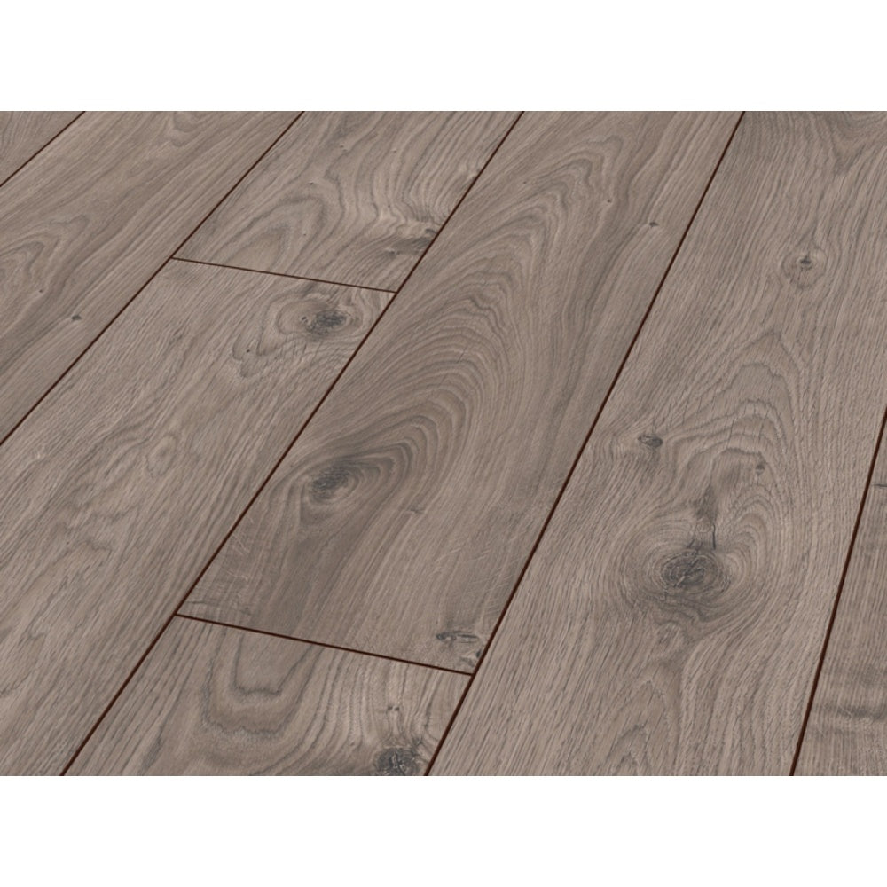 Robusto Plank Atlas Oak Anthracite Laminate Flooring AC5 12mm