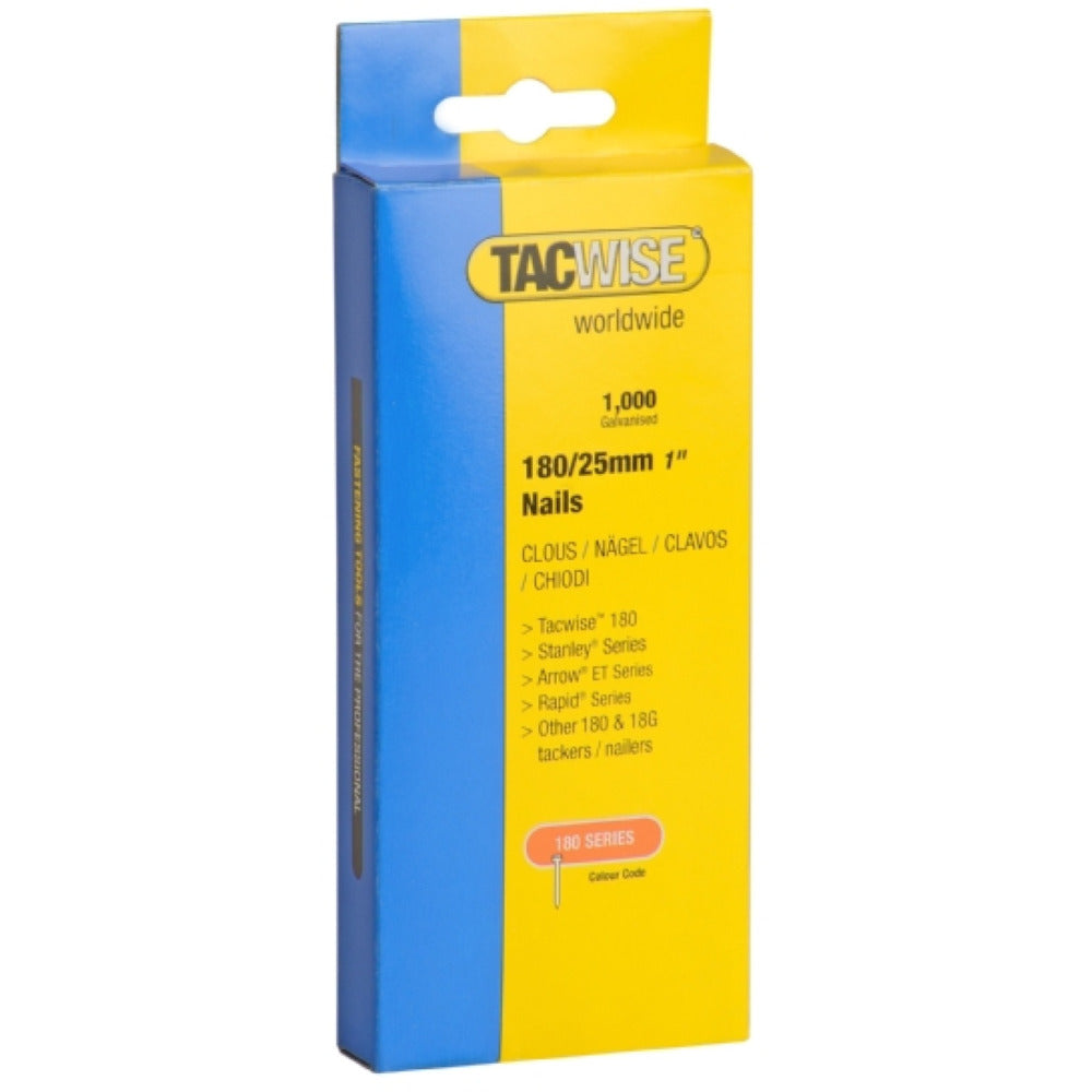 Tacwise Galvanised 18G 500/20mm Angled Nails (1000pc)