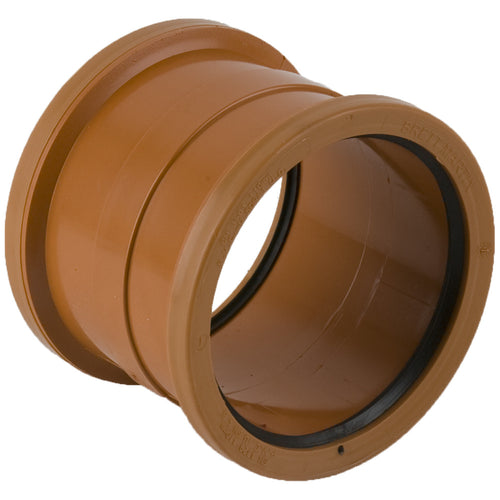 Brett Martin - Double Socket PVC (slip) Coupler 200mm