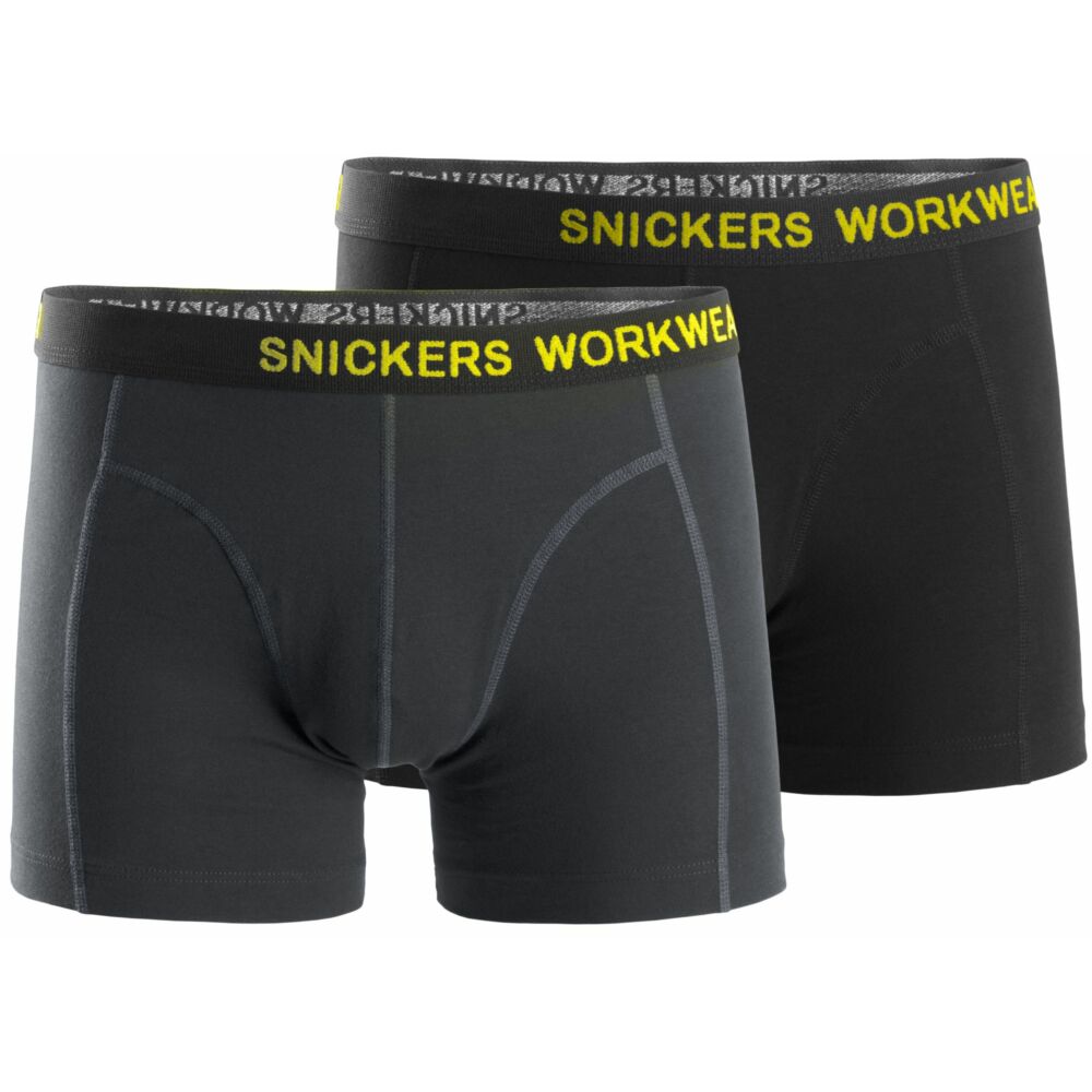 Snickers - 2-pack stretch shorts - Black