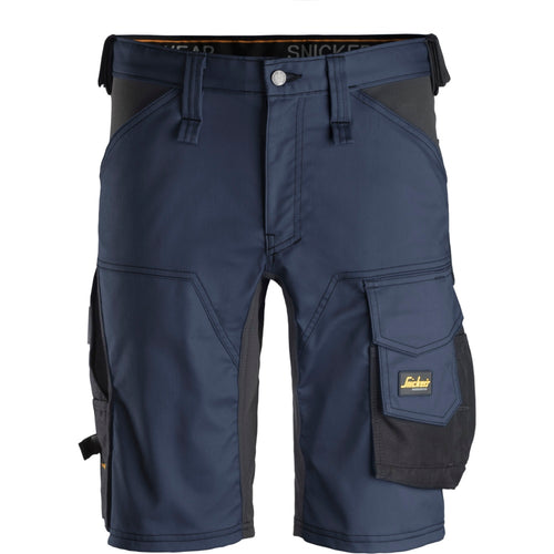 Snickers - AllroundWork, Stretch Shorts - Navy\\Black