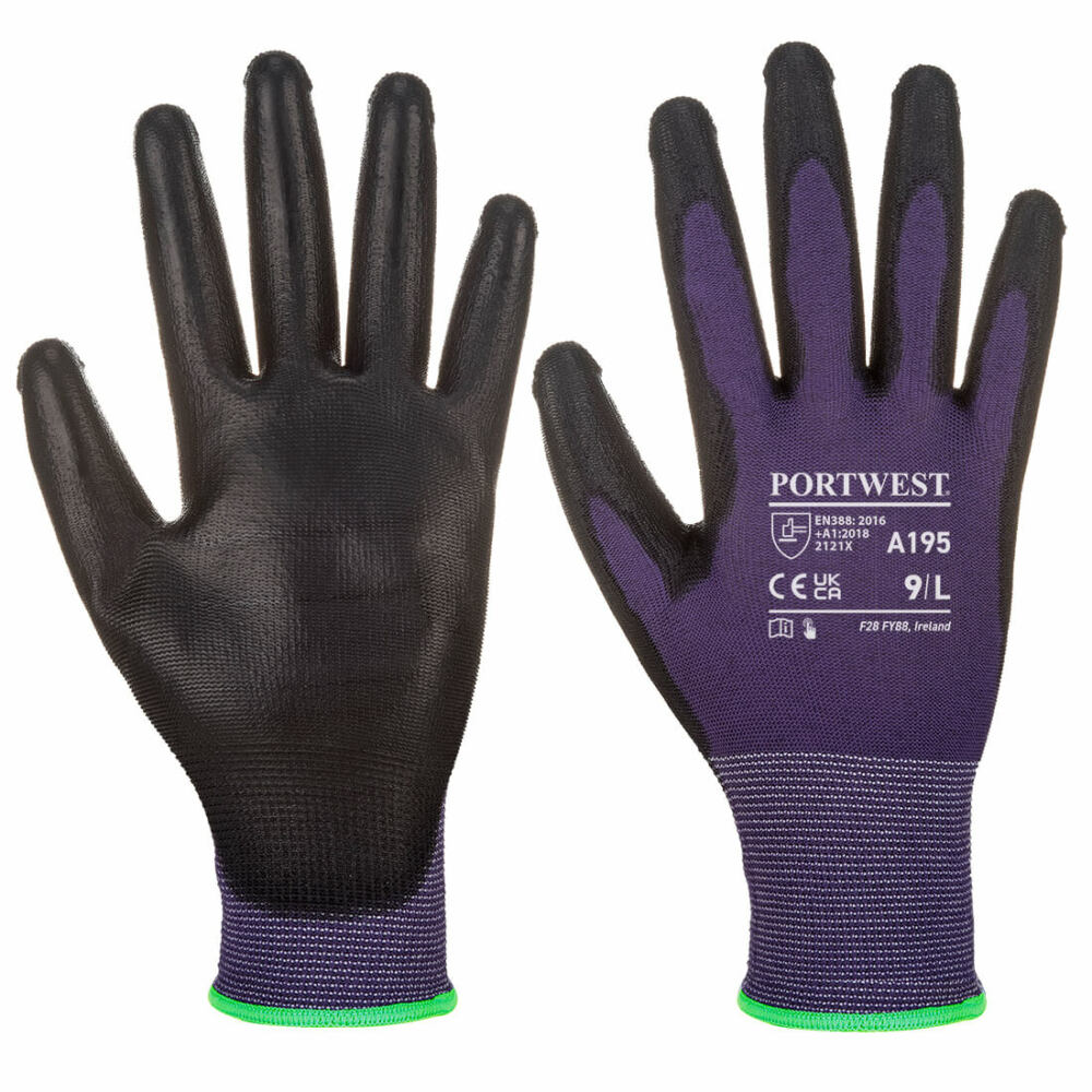 Portwest - Touchscreen - PU - Black/Purple