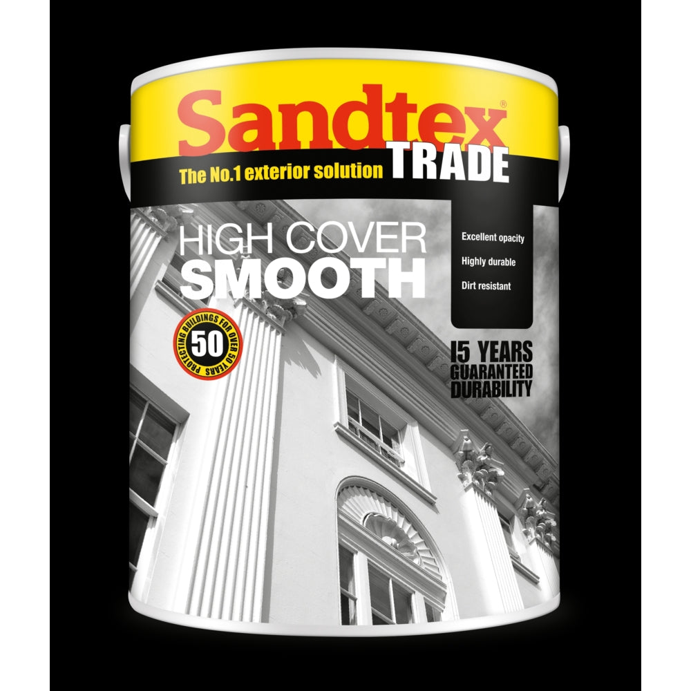Sandtex Trade Highcover Smooth Base Platinum Light 5L