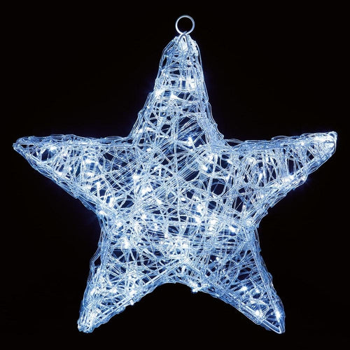 Premier - LED Soft Acrylic Star White - 58cm